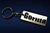 Gorilla Gold Black Double Ring Acrylic Original Keychain 50 AB27 Z50J Custom Parts A-601-1 &