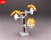 Non-Toxic 100Pcs/Lot Moc Bricks Golden Plume Bird Fit With 13665 Diy Figure Animal Educational Building Blocks Toys For Kid Gifts