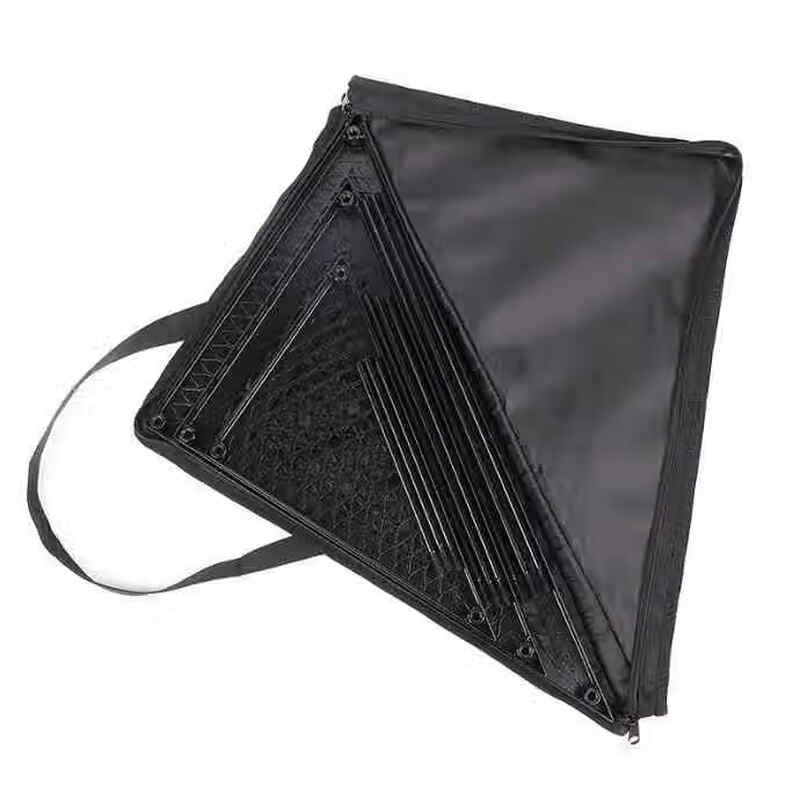 Outdoor Camping Triangle Mesh Fire Pit Table Set