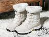 Women's Winter Snow Boots: Velvet-Lined, High-Top, Trendy, Warm Outdoor Footwear.