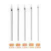100/50/5PCS Sterile Body Piercing Needles 12/14/16/18/20G Stainless Steel Disposable Piercing Needle for Nose Ear Piercer Tools
