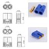 5 / 10 Pairs EC8 Gold-Plated Connector 8.0mm Banana Plug Gold Bullet Connector Female Male for RC ESC LIPO Battery/Motor Car