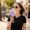 Flexible Bendable Robot Suction Cup Fan Quiet Operation Desk Fan Cartoon Mini Sucker Fan  Daily Use