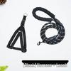 Reflective Adjustable Harness and Leash for Medium to Large Dogs - Outdoor Pet Supplies