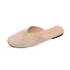 Women's Mules Flat Sweat Pumps Sabot Moccasins Loafers Large Size Spring Summer Slippers Indoor/Outdoor Easy To Walk Lightweight