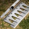 Weeding Rake Heavy Duty Detachable Soil Tiller Hoe RustResistant and Cultivator Combo Tool for