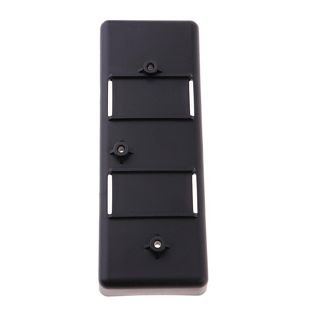 Micvtve Boîte De Batterie RC Noire – Plateau Support Batterie Pour Axial SCX10 TRX4 D90 1/10 1/8 – Accessoire Robuste Et Léger Pour Voiture RC