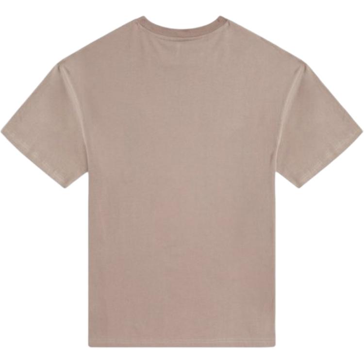 Vans Solid Color Crew Neck Short Sleeve T-Shirt Men Tops Gray-Brown VN0A5HALYEH