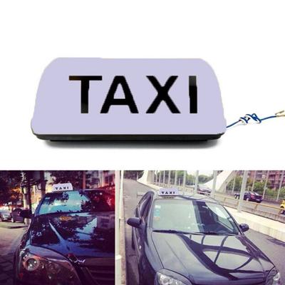 Znamení Taxi Střešní Nástavec pro Taxík Auto Magnetické Znamení Lampa 12V Světlo Vodotěsné