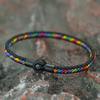 Noter Durable Ethnic Rope Bracelet For Men 5 Colors Available Skin Friendly Sweat Absorbing Sports Braclet Bangle Pulseria Homme