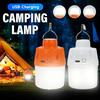 Portable Rechargeable LED Street Light USB Charging Bulb Outdoor Home Power Outage Emergency Light
