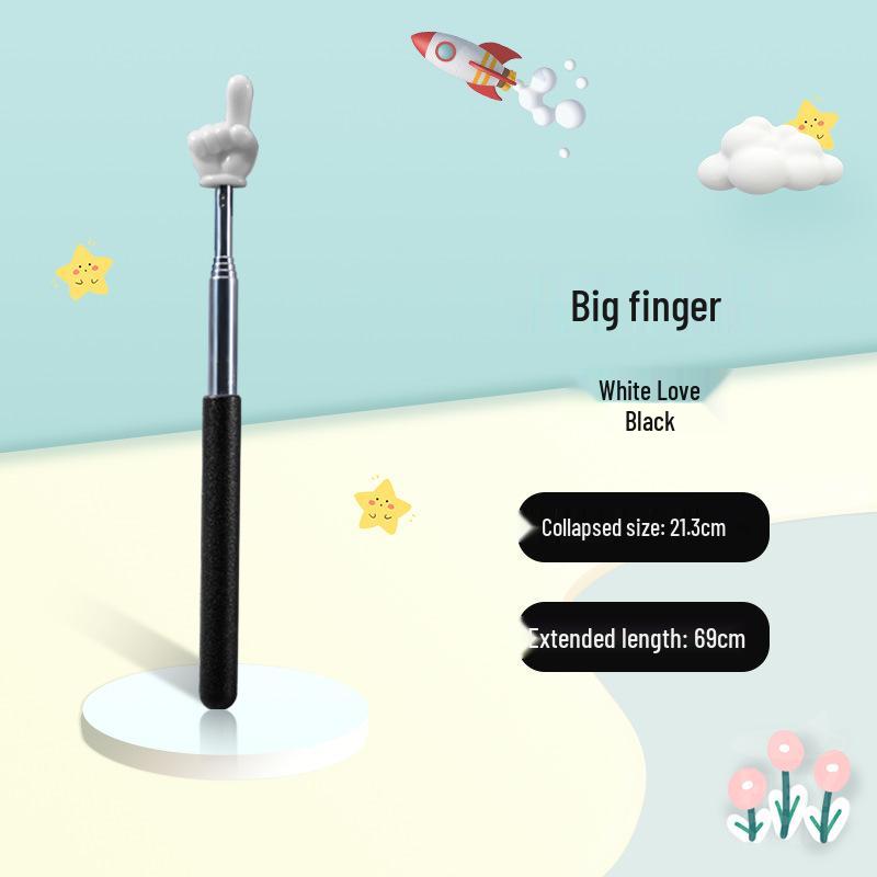 Retractable Teaching Pointer Stick for Teachers and Students