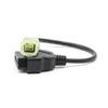 HONDA 4-Pin Stecker auf 16-Pin Buchse OBD2 Stecker Motorrad Motobike Verlängerungskabel