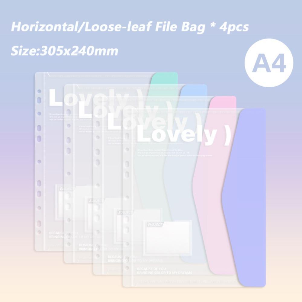 

Detachable Data Booklet Loose Leaf Office Storage Booklet Simple Exam Paper Storage Bag Gift Inner Bag 01