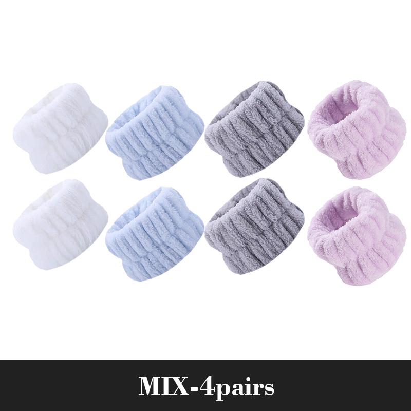 Wrist Washing Belt Soft Microfiber Towel Wristbands For Washing Face Water Absorption Prevent Wetness Wrist Washband