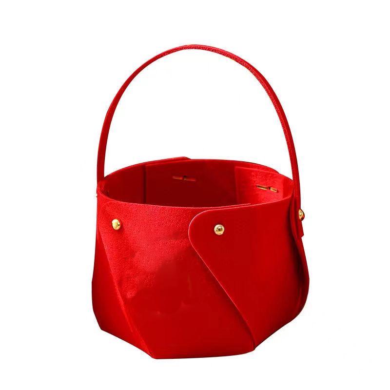 

New Home Handheld Gift Basket for Housewarming Ceremony and Decoration