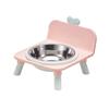 Anti Slip Base Raised Pet Feeder Anti Spill Cat Food Water Bowl Small Dog Feeding Bowl  For Cats