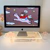 Luminous Cat Paw Acrylic Monitor Riser & Storage Shelf