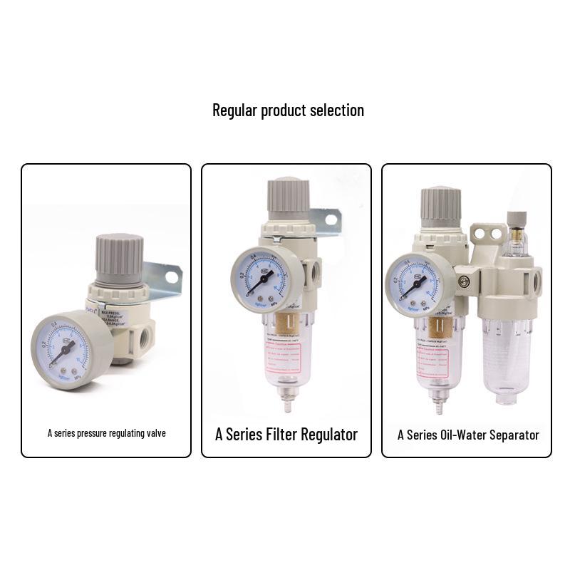 Yadake AFR2000 Copper Filter: Air Pressure Regulator & Oil-Water Separator