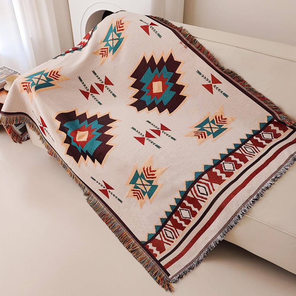Stylish Graffiti Print Sofa Cover Blanket Artistic Tapestry for Couch Office Home Decor Soft Cozy Throw Cloth