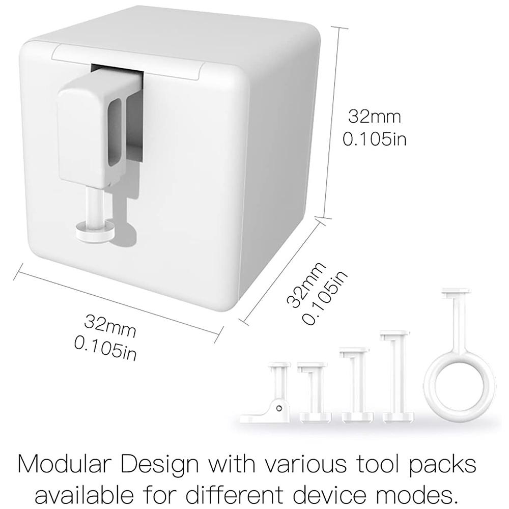 Tuya ZigBee Finger-bot Plus Smart Touch-Taste Schalter Arme Bluetooth Finger Roboter Smart Home Automation Funktioniert mit Alexa Google
