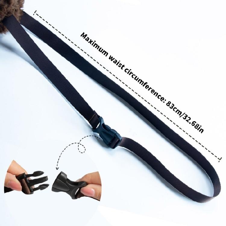 Tier Eichhörnchen Kostüm Set mit Eichhörnchen Ohren Stirnband Eichhörnchen Schwanz Zubehör für Halloween Kostümparty Requisiten