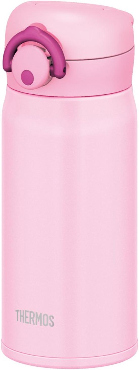 

Thermos Water Bottle Vacuum Insulated Mobile Mug [One Touch Open Type] 350ml Light Pink JNR-350 LP