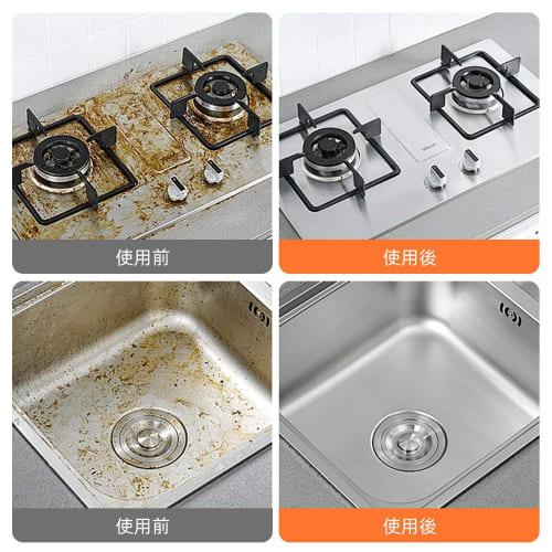 Stainless Steel Wire Brush (Set of 3) for Cleaning, Rust Removal, and Water-Removing. Compact Storage.