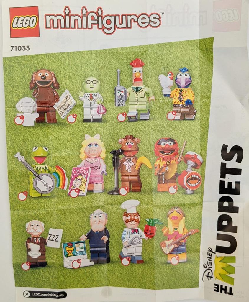 LEGO The Muppets Fozzie Bear Minifigure (71033-7)