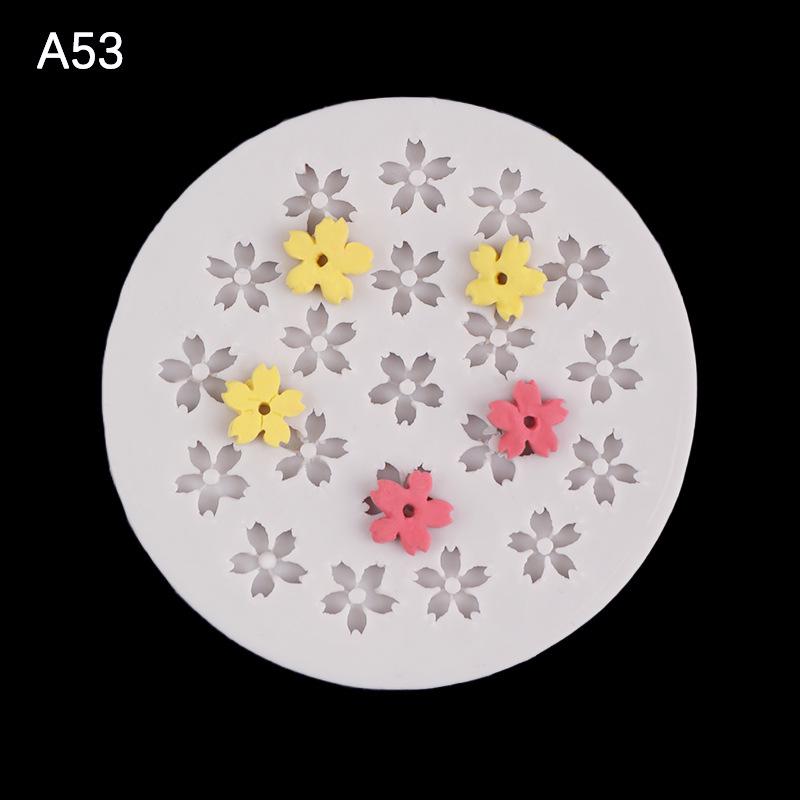 Cherry Blossom Rose Silicone Mold for DIY Cake & Epoxy Decoration