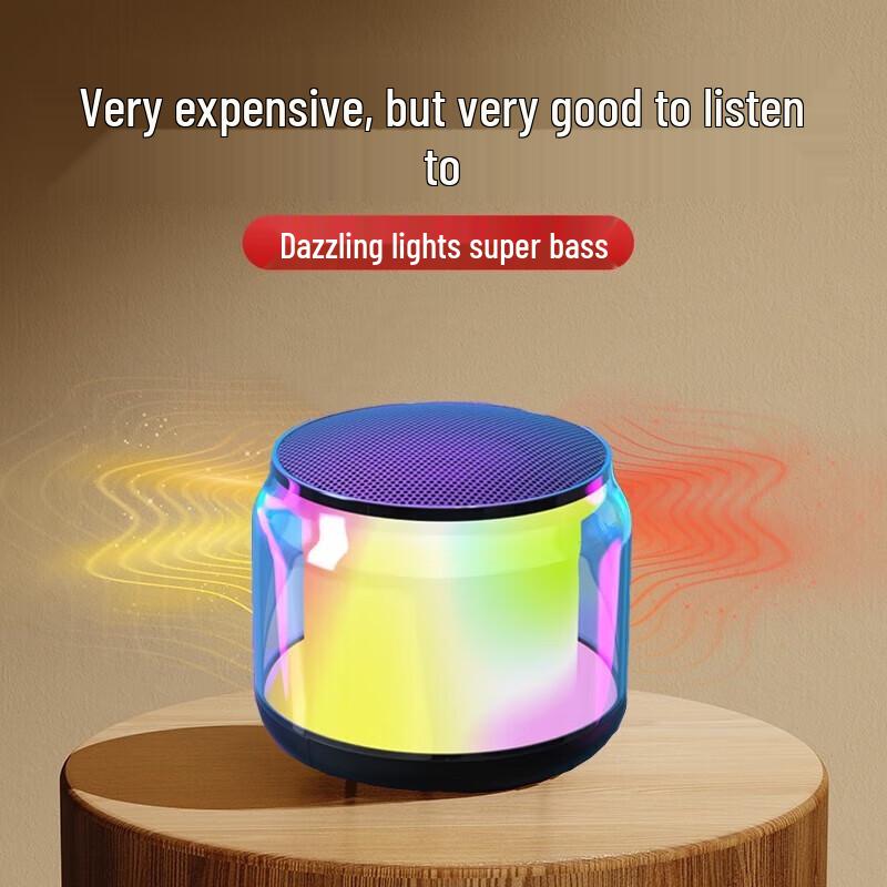 Bach Johann S17 HIFI Wireless Bluetooth Speaker with RGB Light
