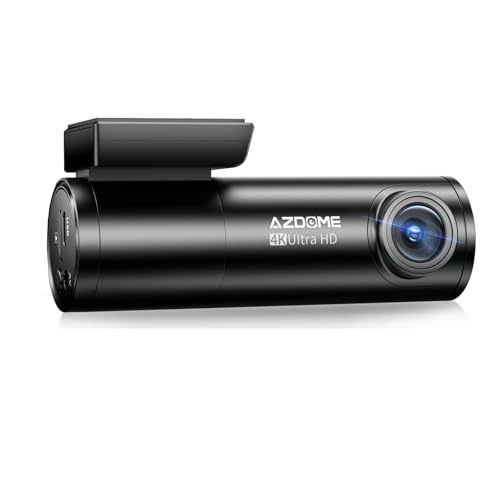 

Видеорегистратор, передняя и задняя камеры [задняя камера с вращением на 360 градусов, 4K], 5G WiFi, GPS, мониторинг парковки, SD-карта 64 ГБ в комплекте, малый размер