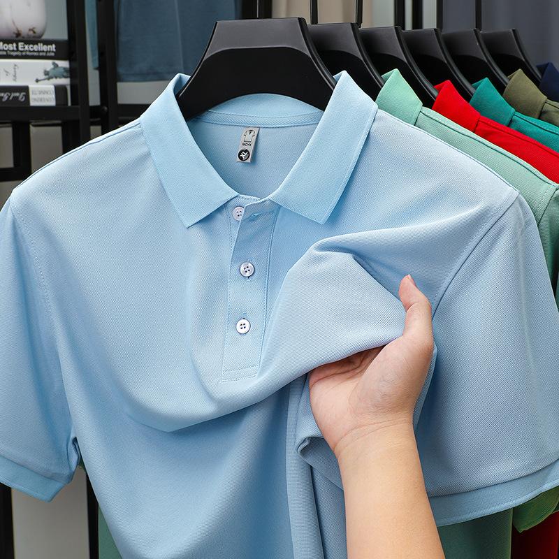 Herren Revers Kurzarm Poloshirt Business Casual Herren T-Shirt Kleidung, Günstiger Antrieb Dnu