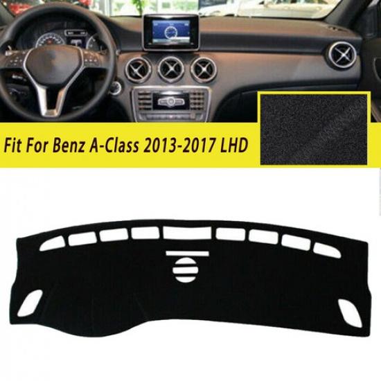 DashMat Dashboard Mat Cover Sun Visor Pad For Mercedes Benz A-Class 2013-2017