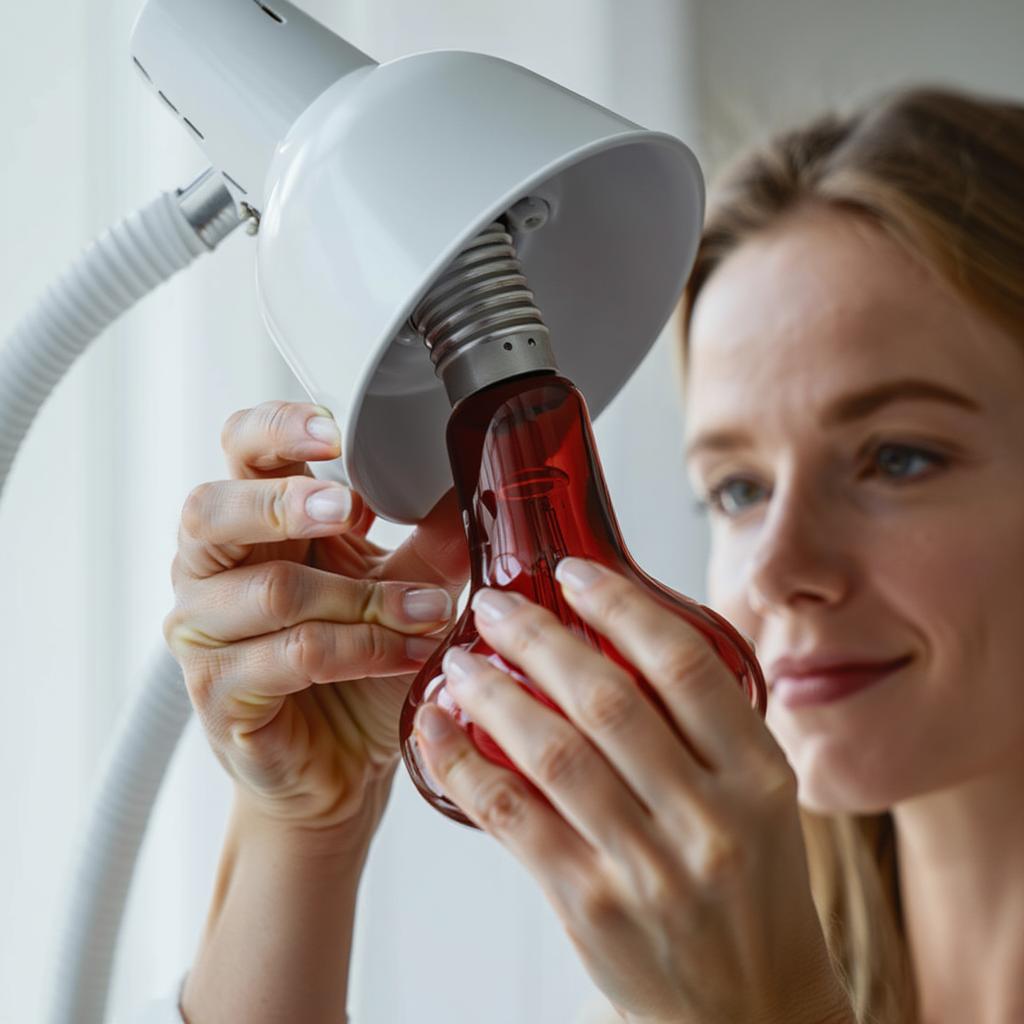 Mvolo® 300W Infrarotlampe – Wärmetherapie bei Muskel- und Gelenkschmerzen – Unterstützt Erholung und Entspannung