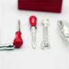 Dollhouse Drill Repair Tool Wrench Five-Piece Set Miniatures Model Accessories Of Doll House Decor Kids Pretend Play Toys Gifts