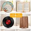 Clear Acrylic Book Display Stand Decorative Plate Support Tabletop Acrylic Easel Display Stand for Book Artwork Picture