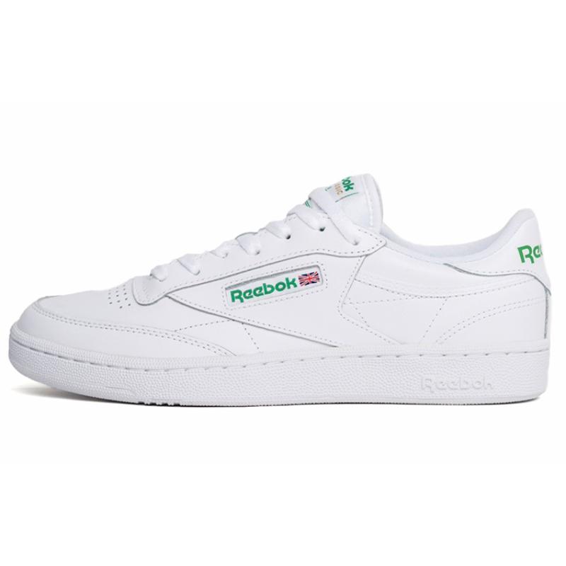 

Reebok Club C 85 White Green Sneakers AR0456 45