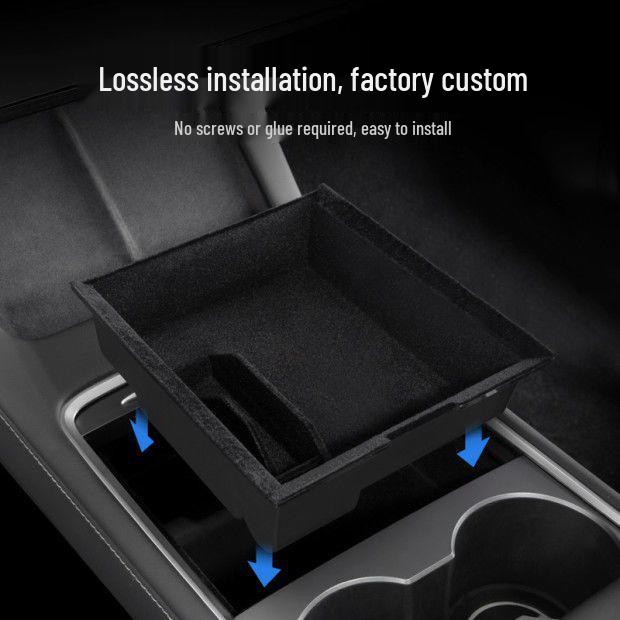 Tesla Model 3/Y Central Console Hidden Storage Organizer