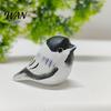 Durable Bird Figurine Handmade Wooden Carving Statue Miniature Wildlife Sculpture for Living Room Office Desktop TV Stand Decor Gifts Lovers