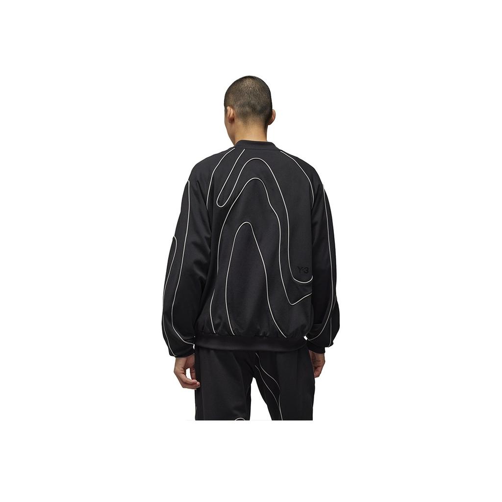 Y-3 Track Top Zip Baseball Collar Jacket Men Jacket Black IR6262