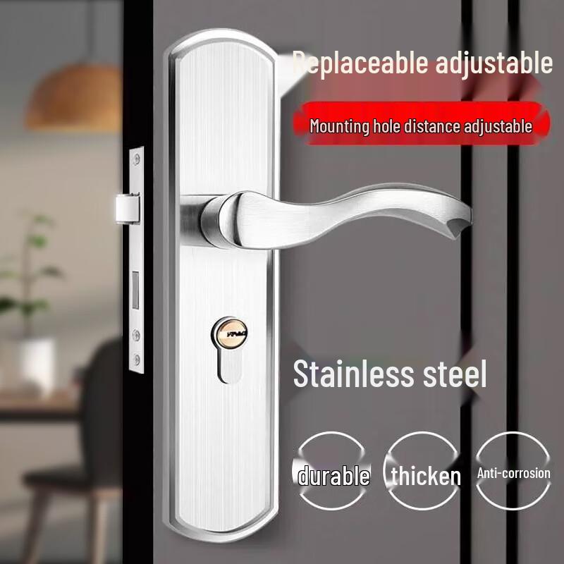 Stainless Steel Universal Interior Door Lock