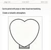 Heart-Shaped Wedding Arch Balloon Stand for Proposals and Valentine's Decor