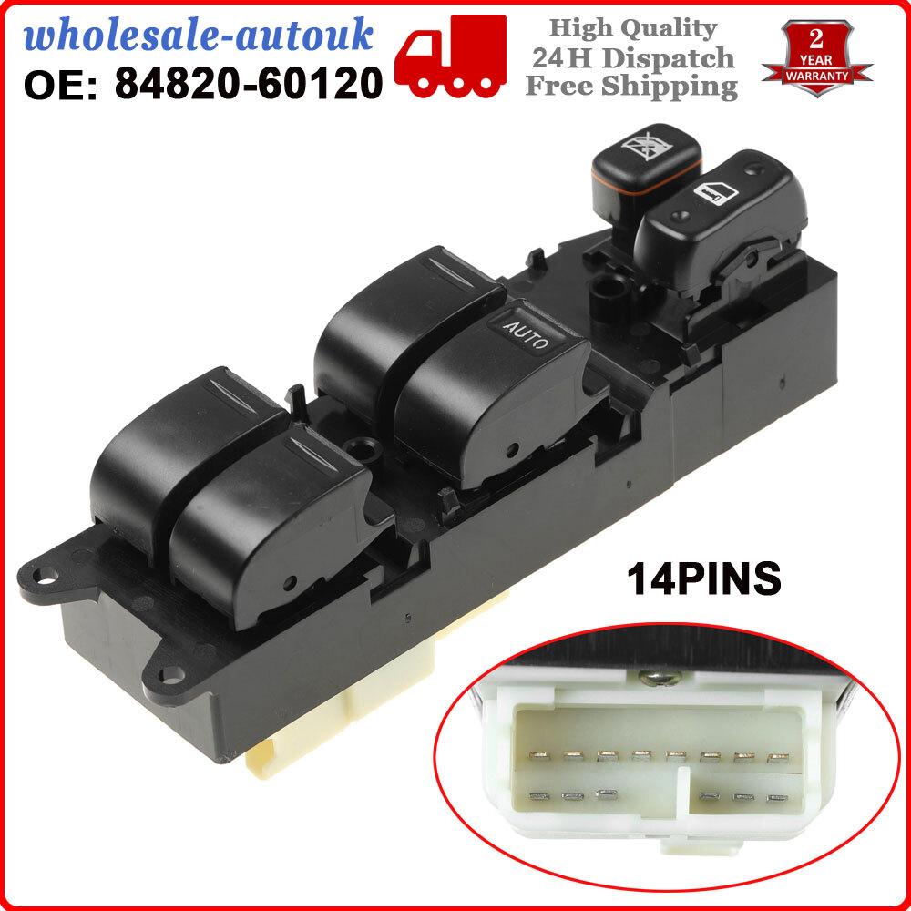Main Power Window Switch 84820-60120 Fits FOR TOYOTA LAND CRUISER FRONT RIGHT