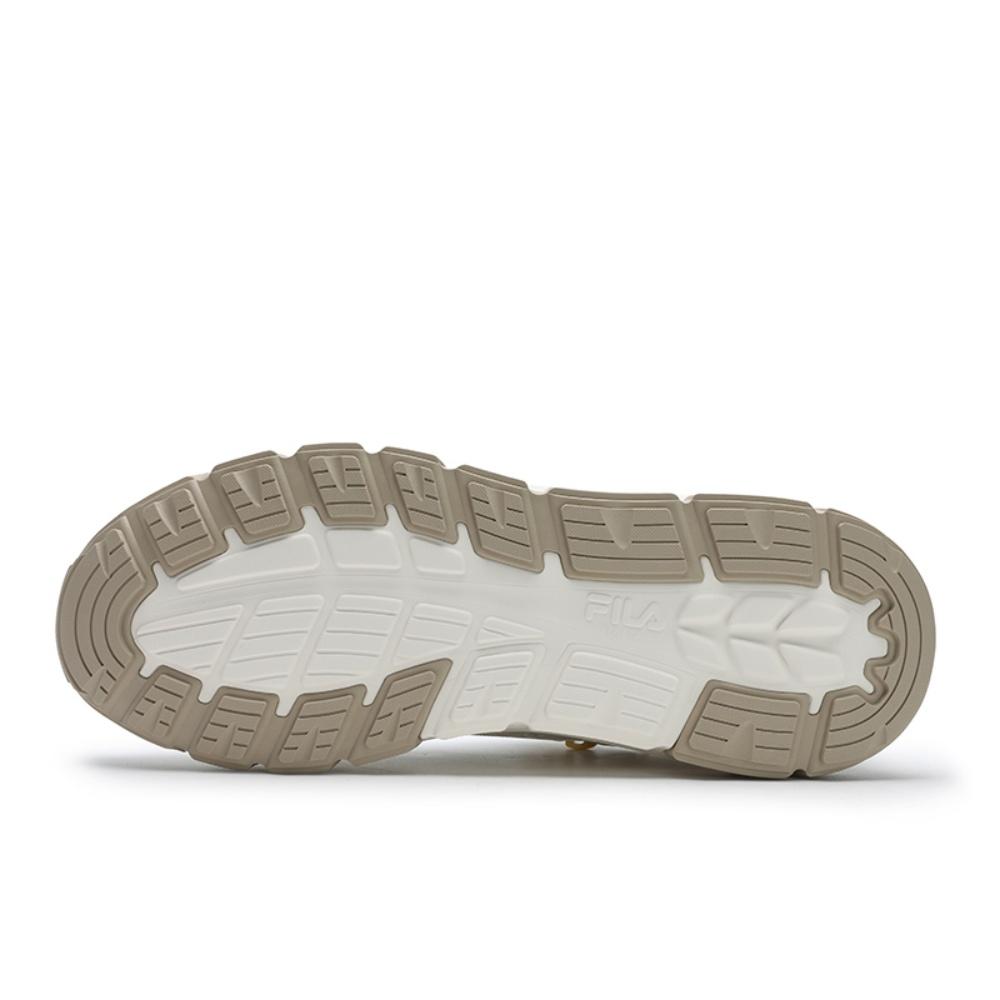 New FILA Pioneer Series Abrasion Resistant Low Top Running Shoes Men's Milk White F12M523107FGB