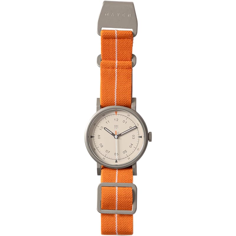 

Часы Maven 34 мм THE URBAN SCOUT SERIES Минималистичные модные часы ORANGE P [Официальный магазин] (МУС-01 34ММ)
