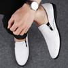 Fashion Men's Genuine Leather Casual Shoes Soft Soles Comfortable Loafers High-quality Brand Commuting Versatile Men's Walking Shoes