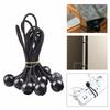 10pcs Ball Bungee Cords Baggage Belts Tent Tie Outdoor Camping Tent Accessoriy Heavy Duty Tie Down Cords for Shelter Cargo