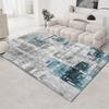 Europe Style Stripe Distress Carpet Living Room Sofa Bedroom Bedside Study Entrance Door Rug Non-slip Retro Home Decor Art Mat