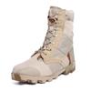 Large Size Men's Tall Boots High Top Lace-Up Field Combat Boots Camouflage Fashion Hiking Boots